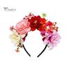 Decorazione di Fiori Imitazione Cerchietto per Capelli Design Elastico Viaggio Festa Fascia Vari Stili Cerchietto per Capelli Floreale Copricapo Accessorio Affascinante