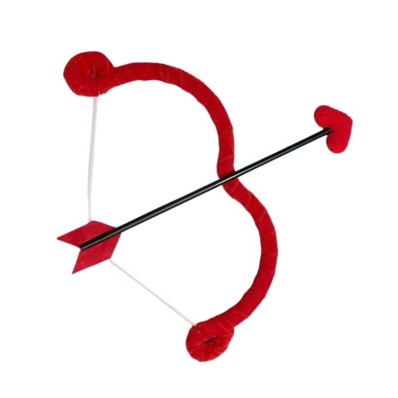 Heart Shaped Arrows And Bow Costume Accessories Props for Role Playing And Creative Photography Party Props