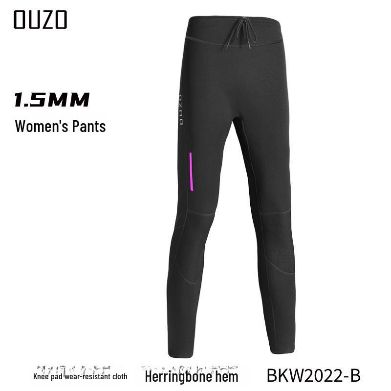 Herren 1,5 mm Langarm-Tauchanzug - Warm, Kälte- und Sonnenschutz Surfbekleidung