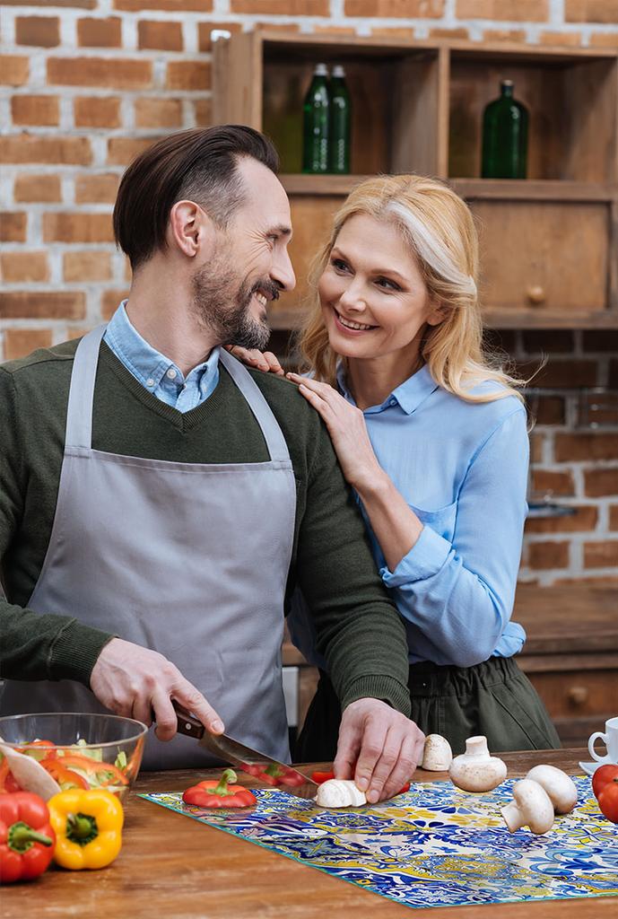 SZKLANA PŁYTA OCHRONNA NA KUCHENKĘ 70x52 MOZAIKA