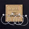 U105 Ukulele Strings Nylon Soprano Concert Tenor Ukelele Strings Musical Instrument Replacement Part