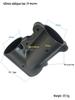 Aluminum Alloy Tee Pipe Clamp for Drone Landing Gear (16/20/25 to 25/30/40)