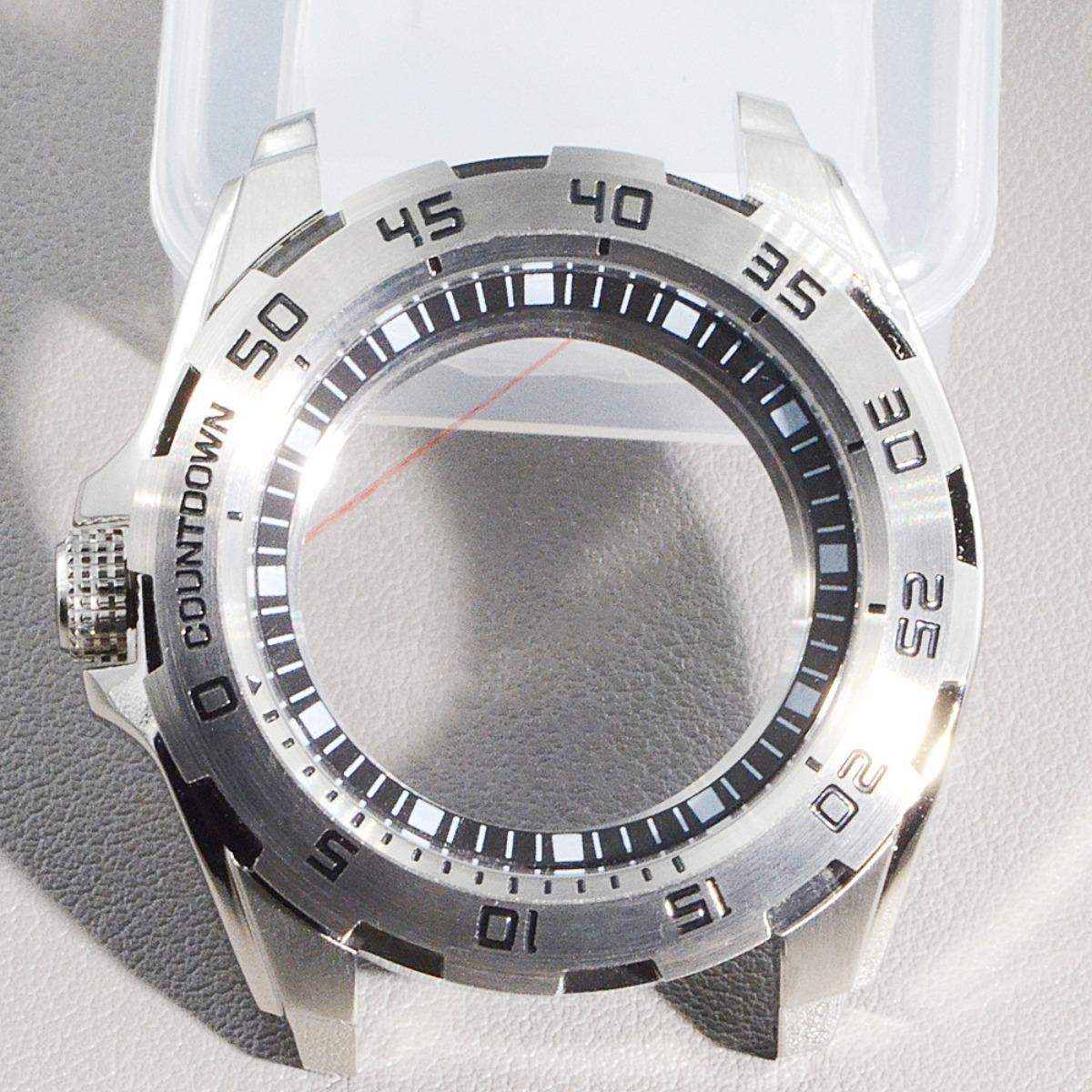 

Корпус часов-монстра 44 мм Корпус NH35 для мода часов NH3 NH35 NH36 для мода часов Циферблат Автоматический механизм