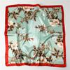 90 * 90cm New Silk Scarf Women'S Spring And Summer Decorative Scarf Sunscreen Travel Shawl Autumn And Winter Scarf Thin Edition