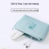 Multifunctional Travel Organizer: Digital Storage, Power Bank, Cable Charger & Makeup Bag