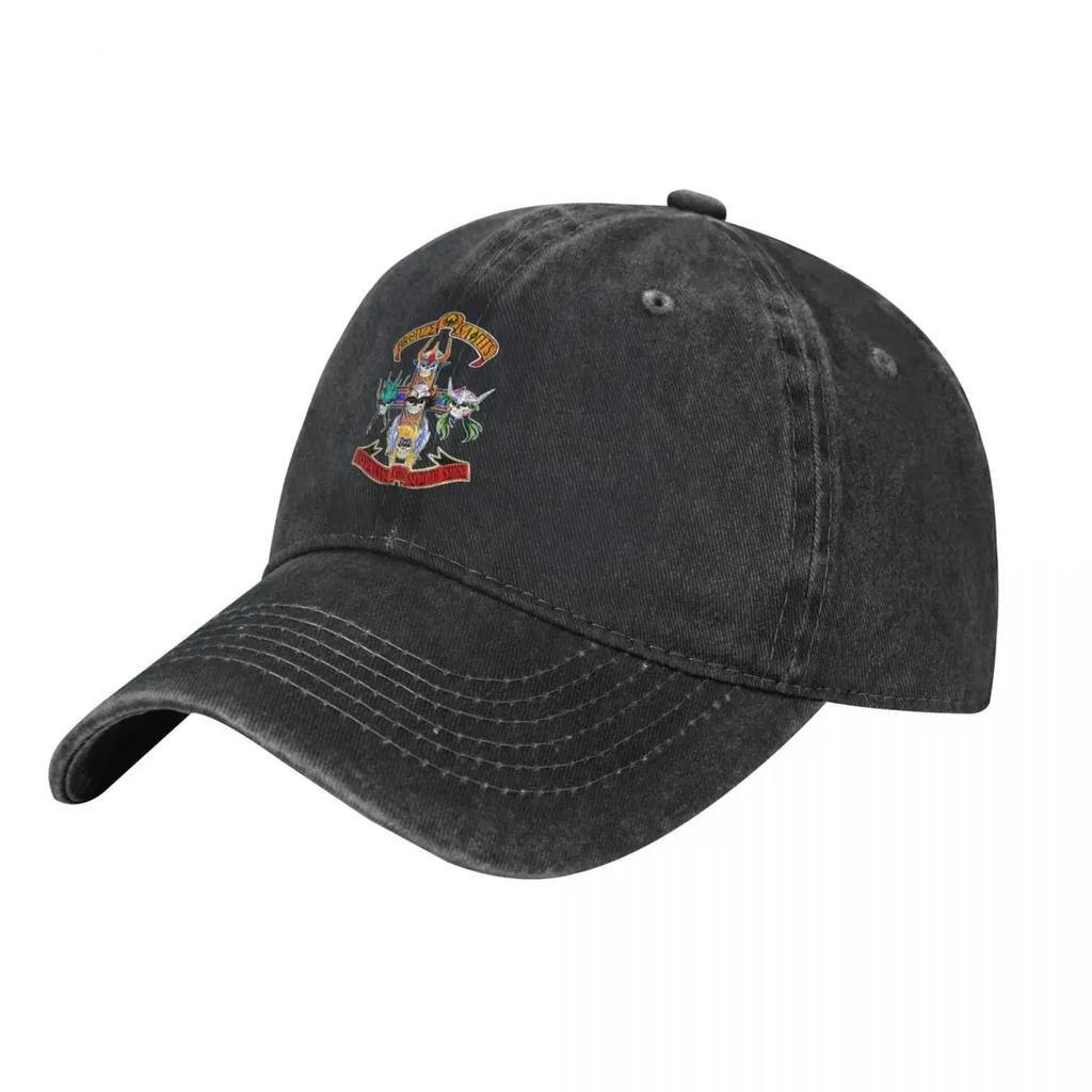 Knights Of The Zodiac Anime Unisex Style Baseball Cap Saints Seiya Distressed Washed Hats Cap Classic Cap