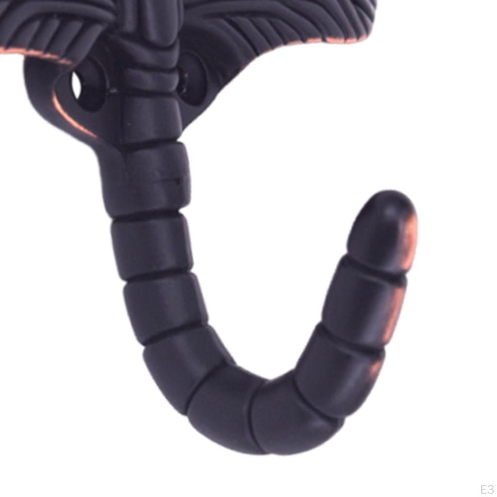 Dragonfly Hook Coat Brass Decorative Home Organisation Vintage Hardware Utility for Keys