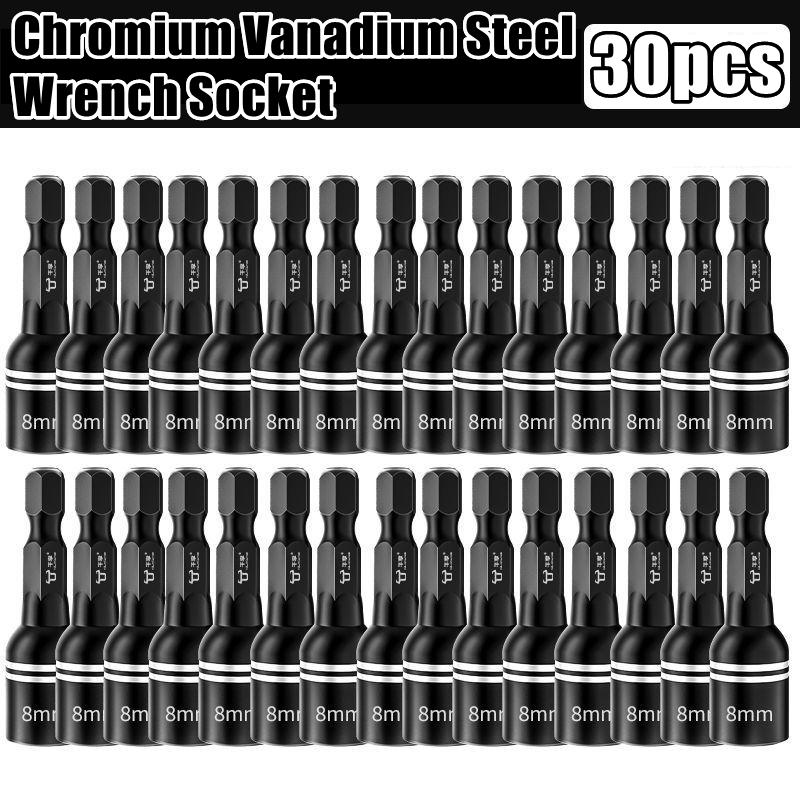 Sechskant Magnetische Steckschlüssel Stecknuss Elektrowerkzeug Magnetischer Nussdreher Set Autoreparaturwerkzeug Schlagverlängerung & Stecknussadapter