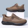 Mens Walking Shoes New Snug Breathe High-quality Sneakers Anti Slip Wear-resistant Flat Daily Sports Leisure Shoes