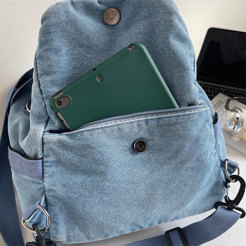 Multi-Purpose Backpack Women Retro Multifunctional Crossbody Shoulder Bag