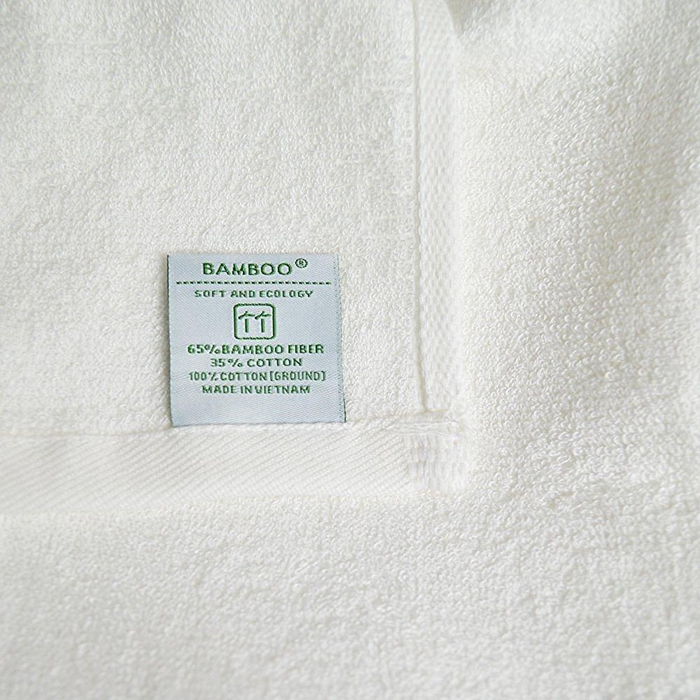 Bamboo Antibacterial and Deodorizing Bamboo Fiber Bamboo Bath Towel Set of 2 B