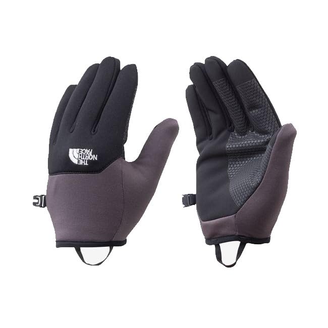 The North Face Etip Short Graphite Medium Glove, Gray,
