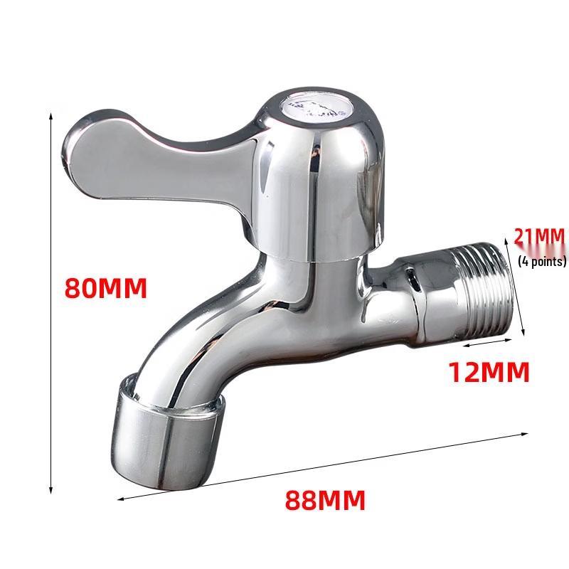 HC Extended Brass Washing Machine Faucet