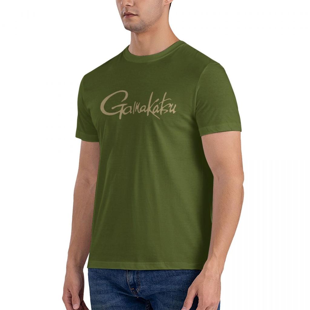 Gamakatsu Angelhaken Logo Herren Schwarzes T-Shirt