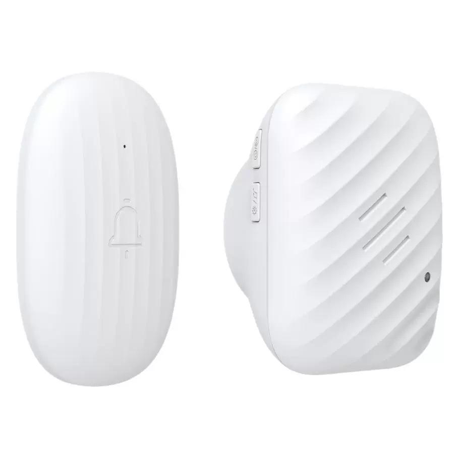Wireless RF433 Doorbell: Battery-Powered, High Volume, Ideal for Home & Elderly Use