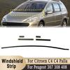 8251L3 Front Windshield Lower Trim Strip Waterproof Rain Collecting Board Seal for Peugeot 307 307cc 307sw 308 408 Citroen C4