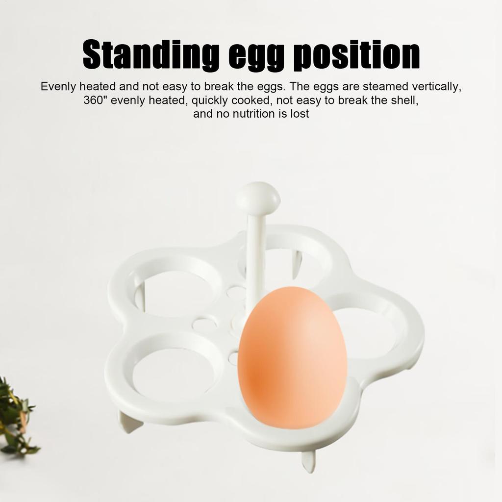 4/5 Hole Egg Cooker Pot Egg Rack Steamed Cooking Egg Tray Food Grade Complementary Food Tools For Kettle Kitchen Accessories