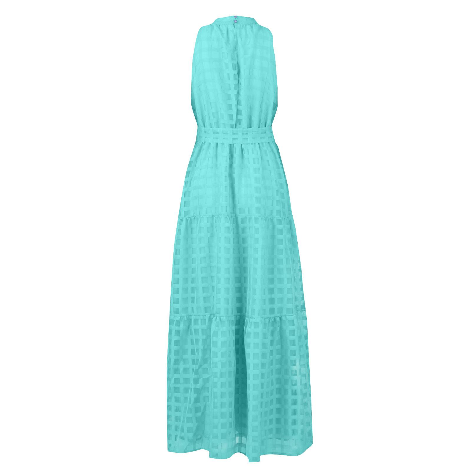 Женская молодежная модная клетчатая тонкая многослойная юбка с рюшами — фото 5