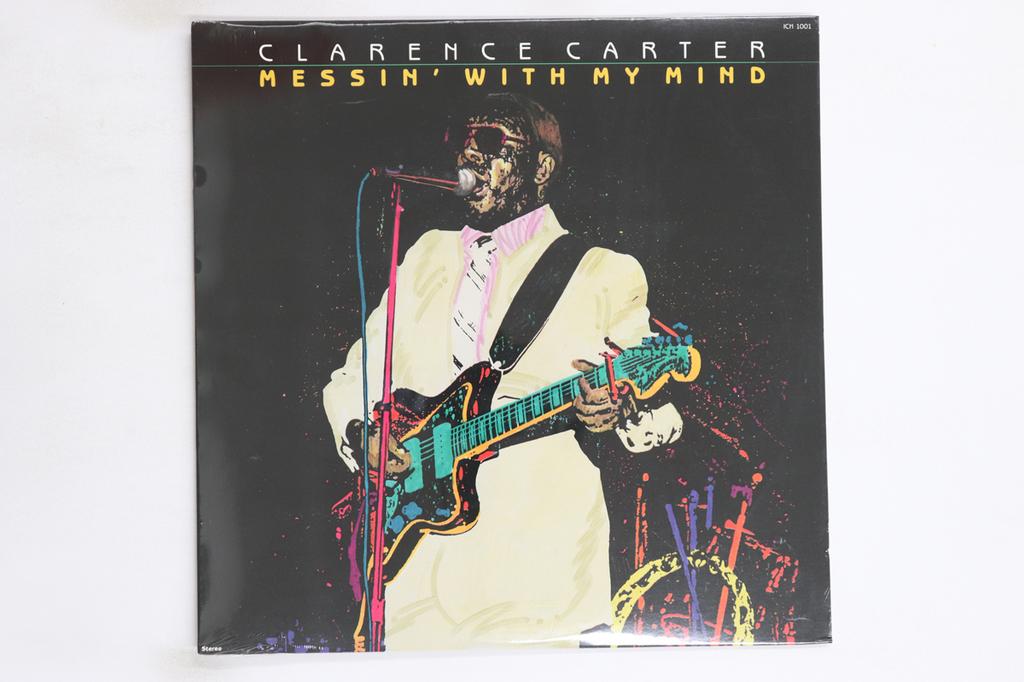 LP Record CLARENCE CARTER - Messin' With My Mind ICH1001 ICHIBAN 1985 US Soul/Funk Used