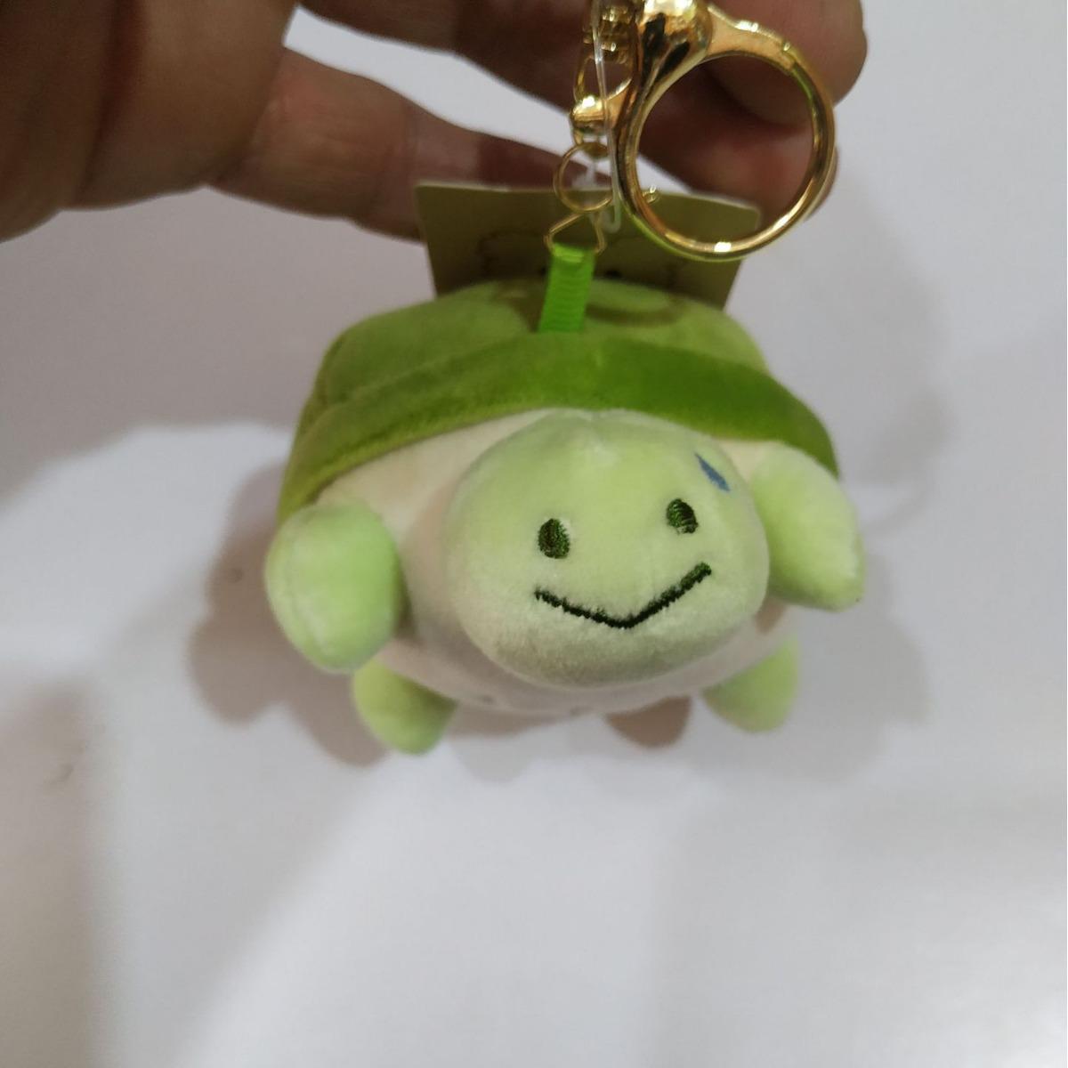 

Креативный мультяшный плюшевый брелок-подвеска в виде яйца черепахи 10 cm зелёный