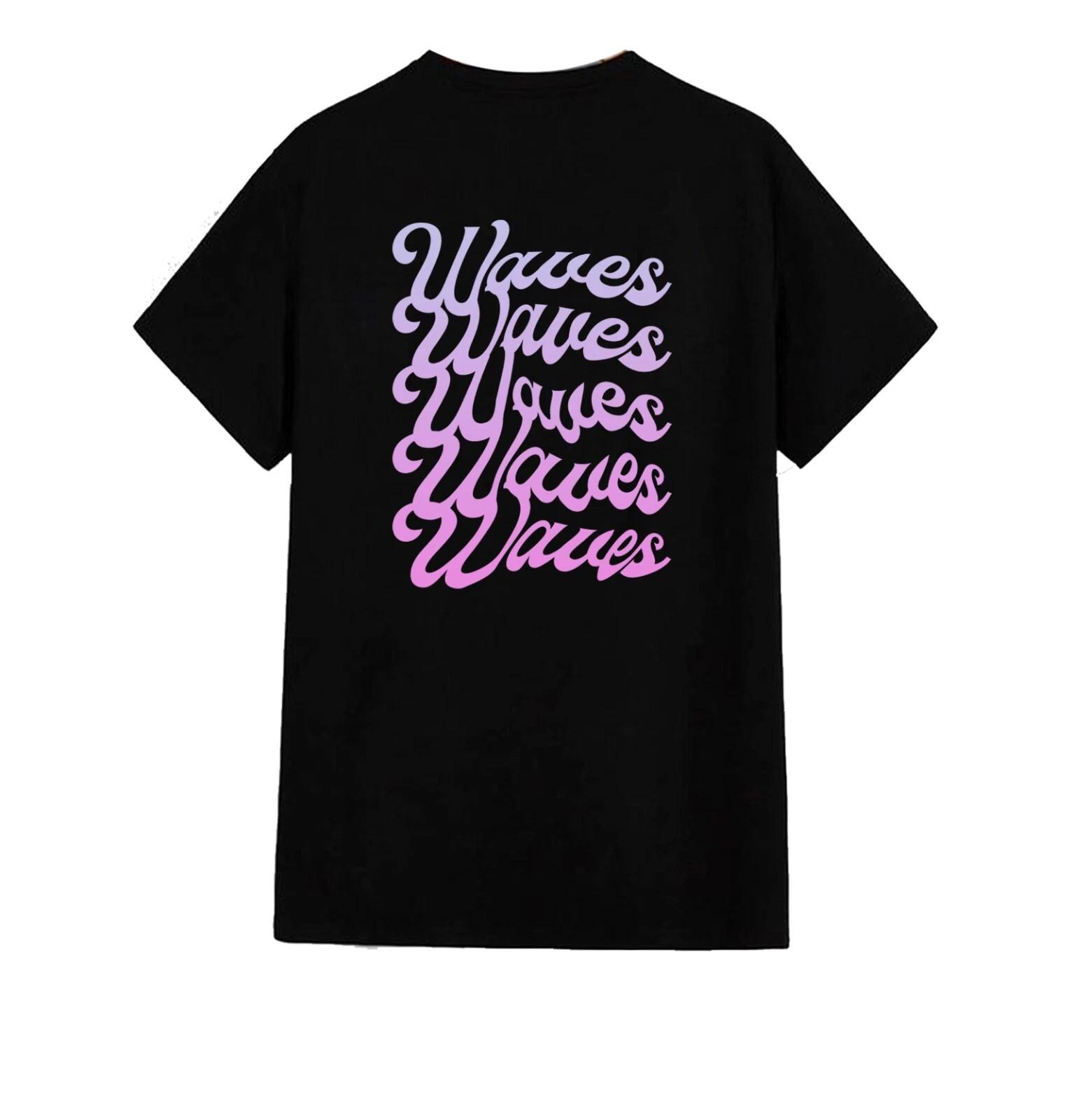 

Unisex T-shirt - Pastel Waves - Original Summer Couple Student Cute Gift Beloved S