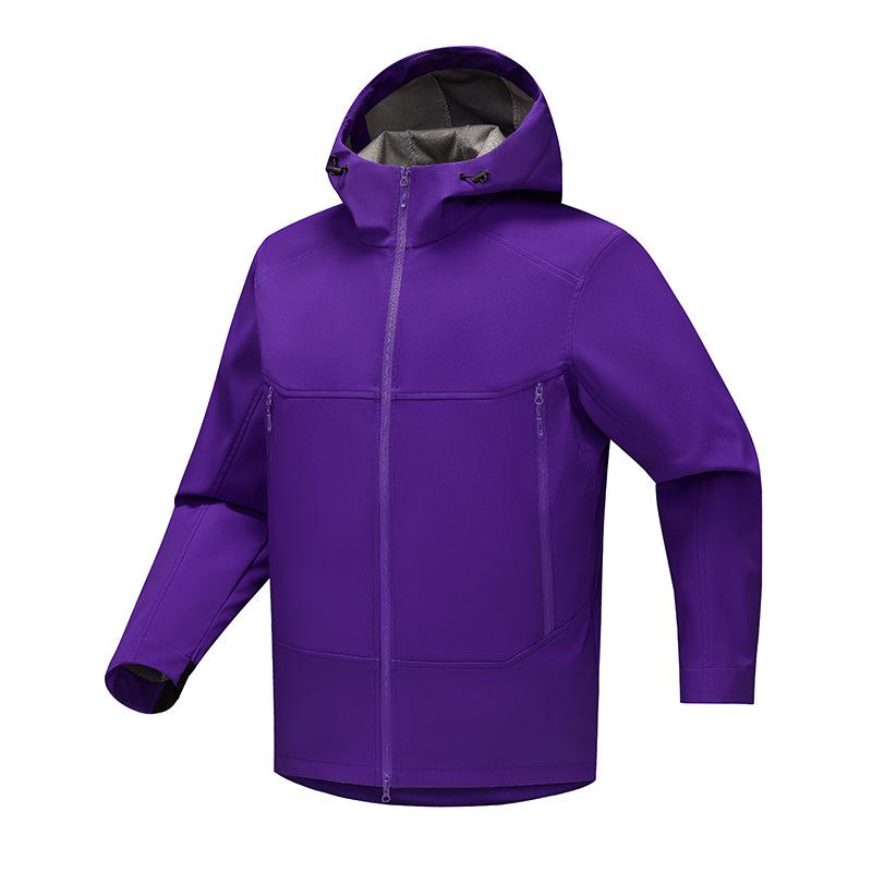 New Style 3D-Cut Windproof Waterproof Softshell Jacket for Couples – Spring/Autumn Mountaineering Suit