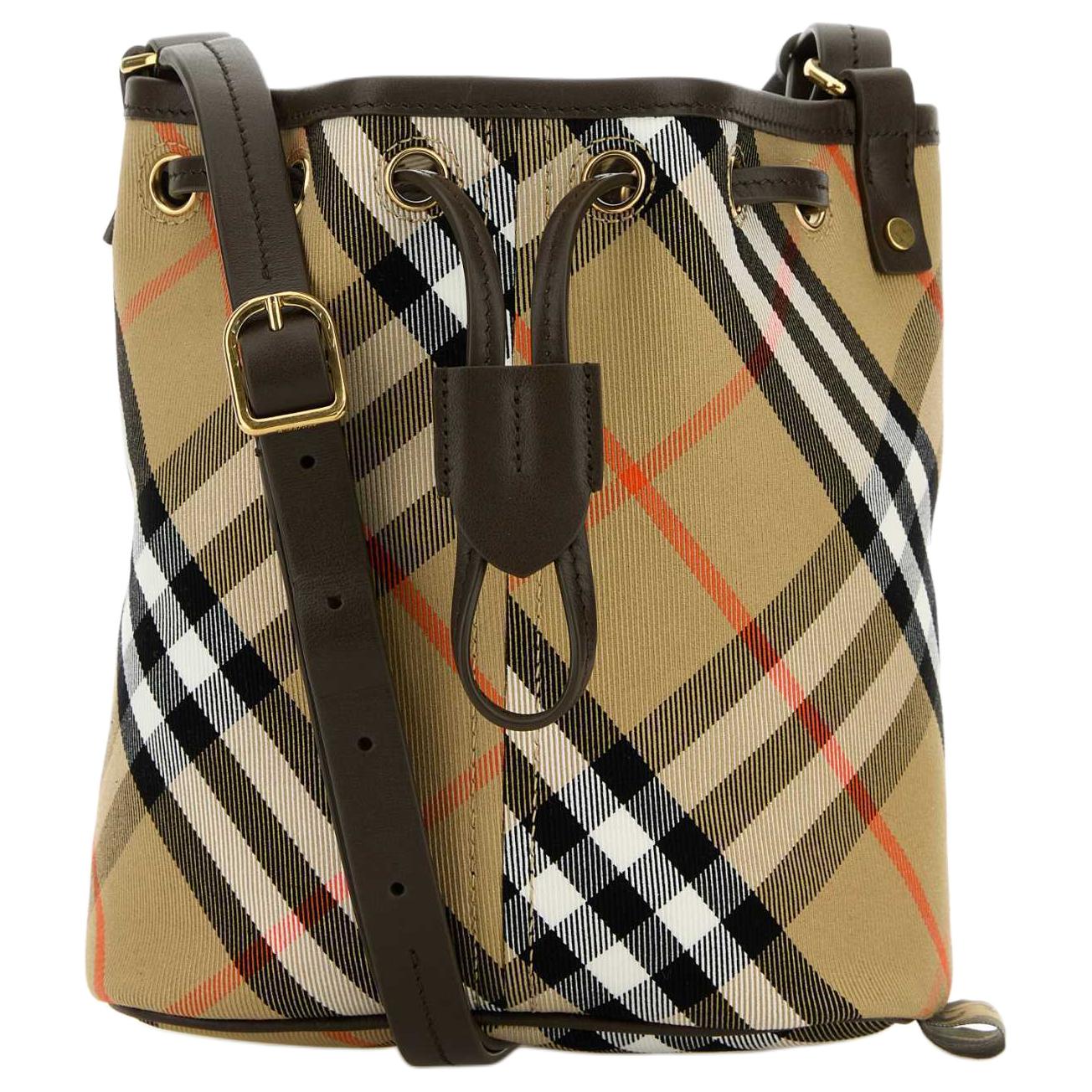 Burberry Zelta Metāla Apdare Kokvilnas Spaiņa