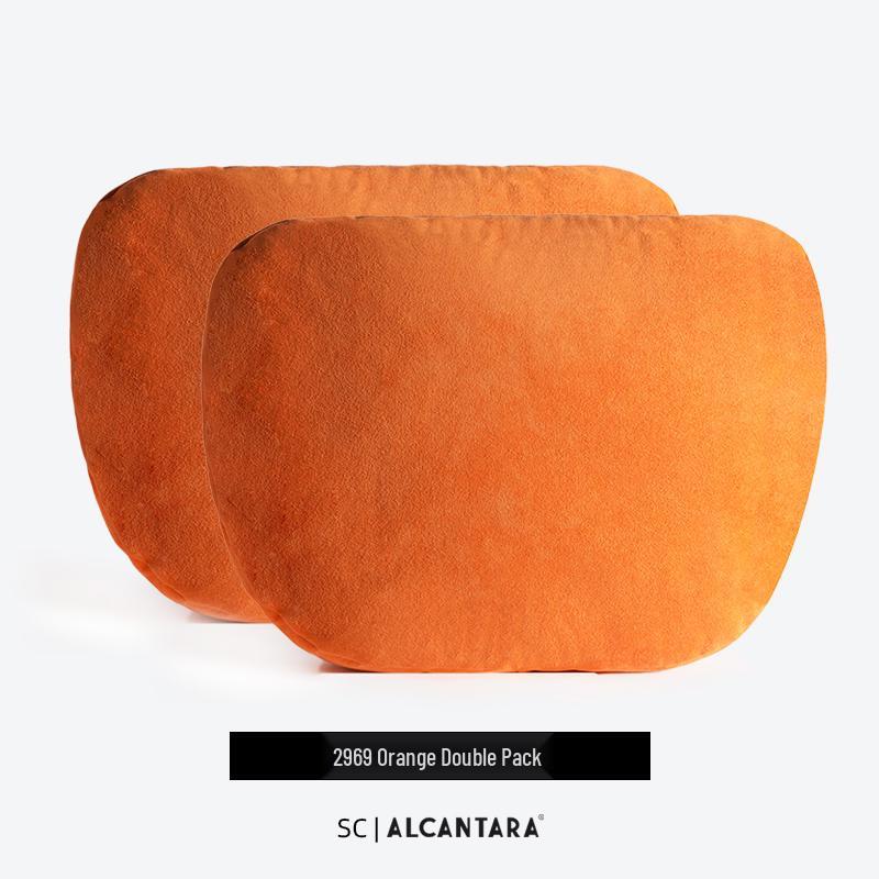 Alcantara Breathable Car Neck Pillow for Mercedes-Maybach S-Class Headrests