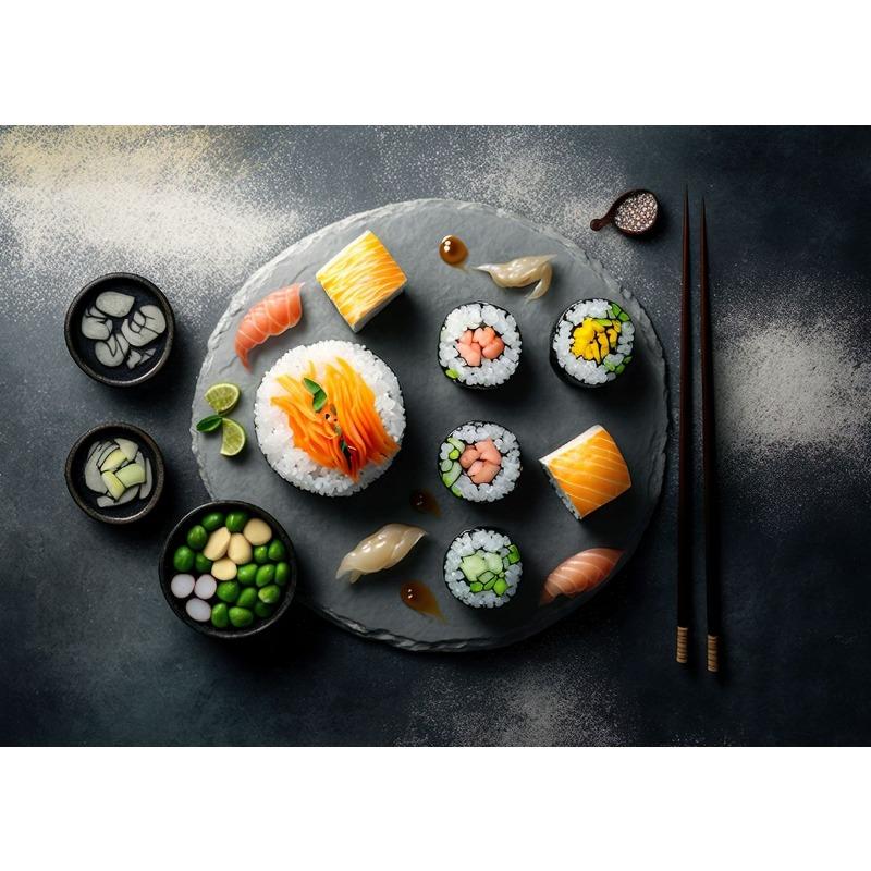 Food and Kitchen Sushi Coffee Moroccan Food Ice Cream Hot Dog Art Posters Canvas Painting Wall Print Picture Home Decor