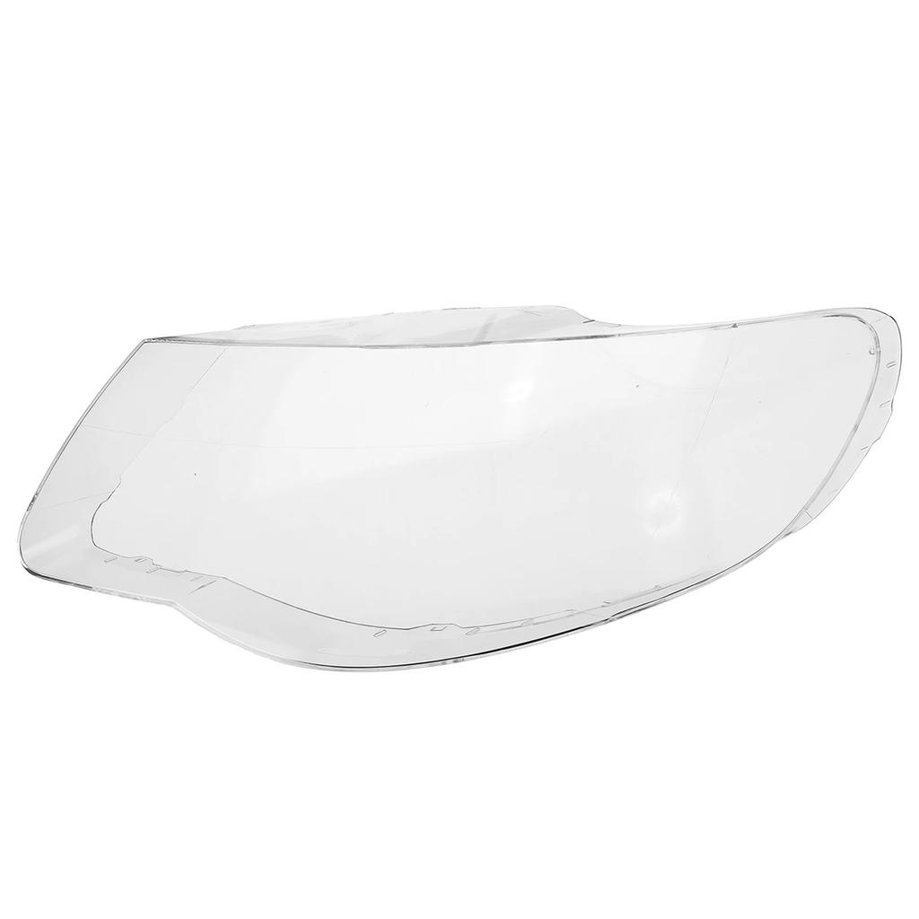 Pair Car Headlamp Cover Headlight Lens Cover Lampshade Bright Shell Lens Covers For Volkswagen Touareg 7L Facelift 2006-2010