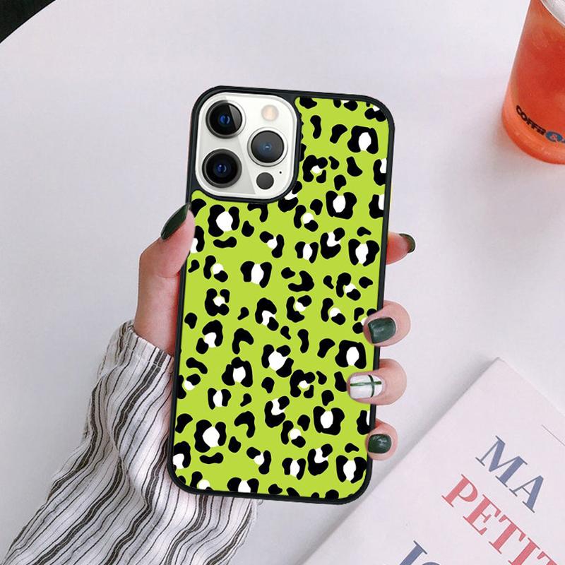Fashion Tiger Leopard Phone Case For iPhone 17 Air 14 13 12 16Pro Max 15  Plus Max Cover Shell Coque