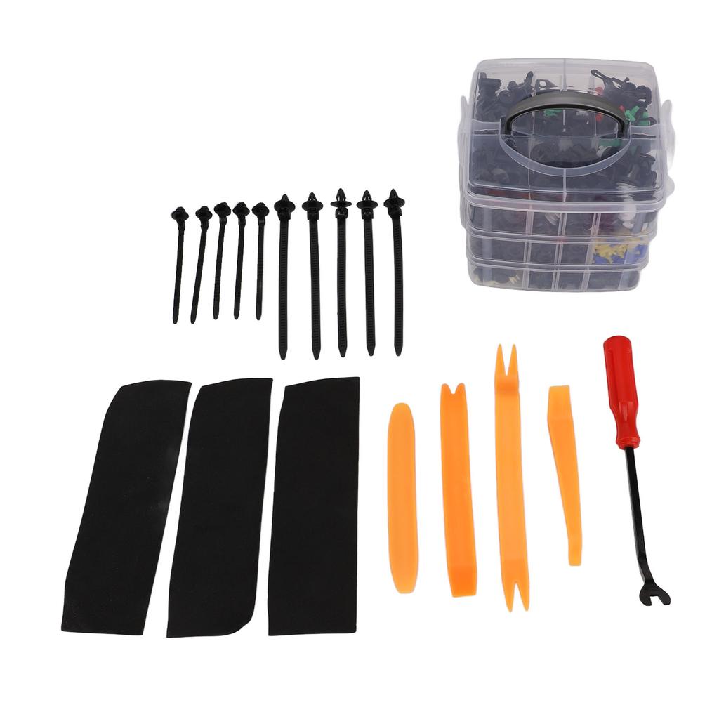 925pcs Car Body Retainer Clips Excellent Fixing Force Universal Fit Rivets Fastener for Most Cars 925pcs