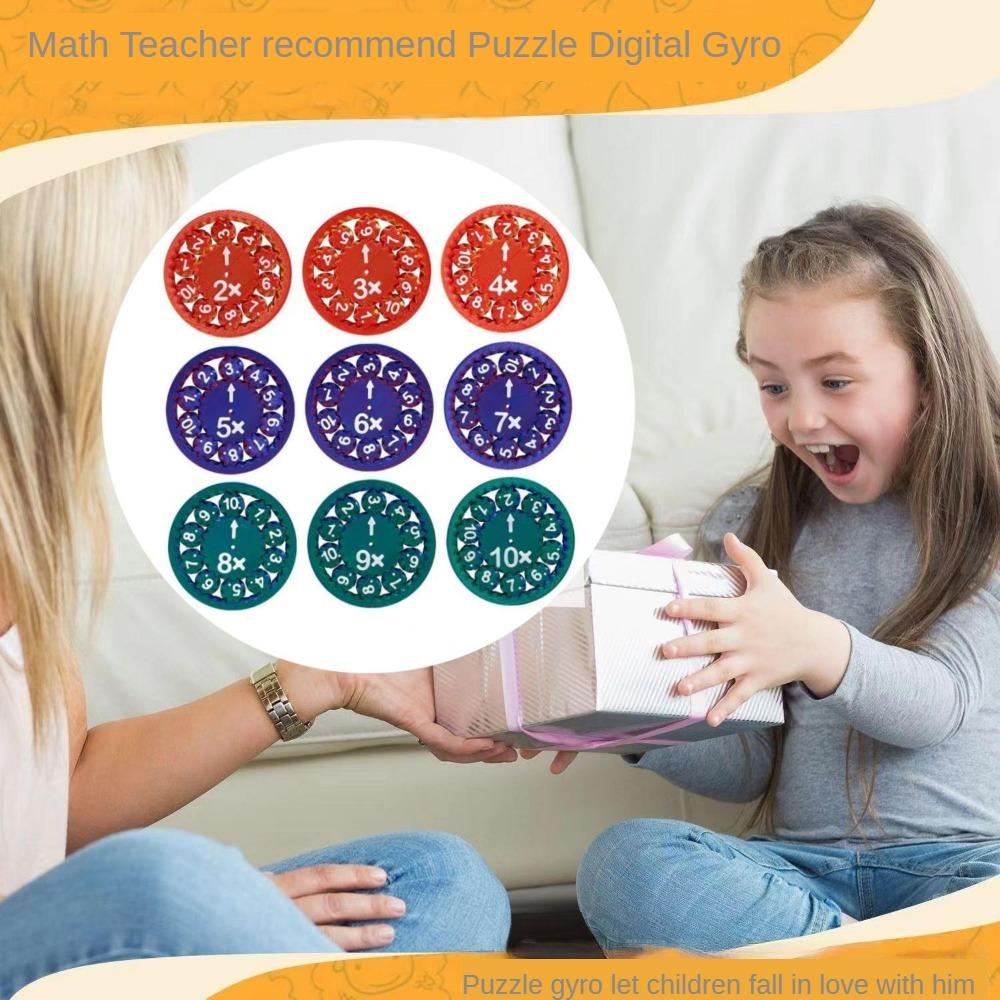Nové výukové otočné hračky Creative Math Fidget Spinners pro výuku aritmetiky