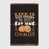 Just Chocochips Metal Sign Pub Club Bar Personalized Garage Decoration Tin Sign Poster