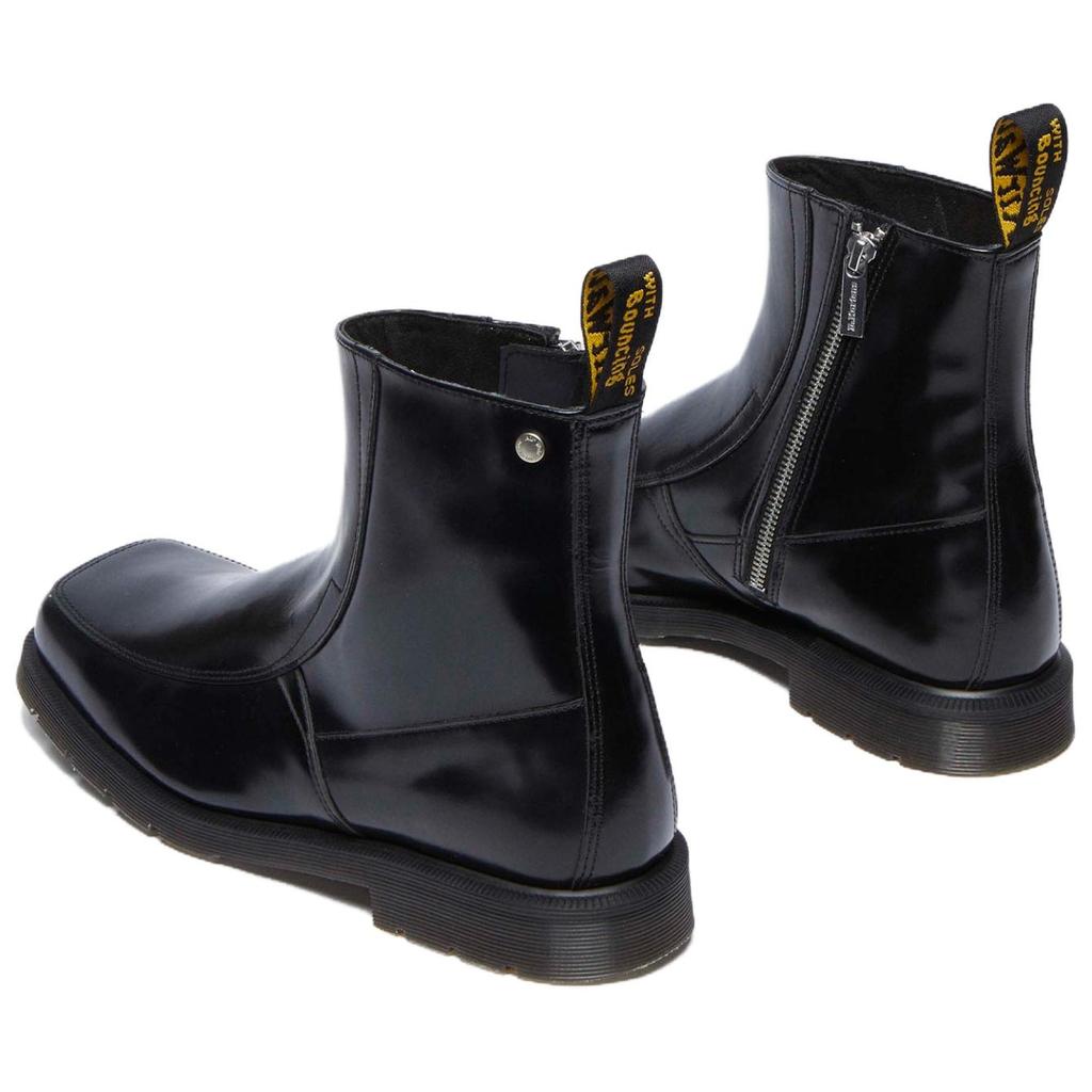 Dr. Martens Minimalist Square-Toe Ankle Boots Unisex ankle boots Black 32032001