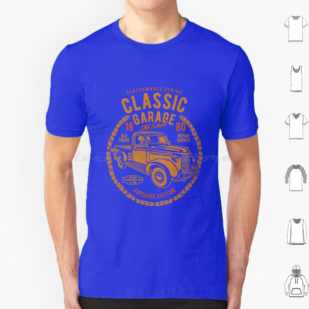 Classic Garage T Shirt Big Size 100 Cotton Classic Garage Highway Man Truck Car Rider Tv Show 1980 Usa American Geek Hero