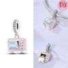 Charms Plata Oven Cake Pendant Copper Colors For Charms Copper Colors Original Bracelet For Jewelry Making