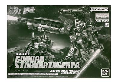 BANDAI SPRITS MG Gundam Stormbringer Turbulence Bandai Exclusive 1/100 F.A. (Fatal Ash)/Jim [Premium Item]