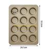 F26C Pastry Egg Tart Mold Muffin Bakeware Cupcake Pan Carbon Steel Gift