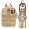 ערכת עזרה ראשונה חיצונית EDC ערכה רפואית Molle IFAK חבילת מותניים הישרדותית חירום ערכת EDC אביזרי ציד חיצוניים
