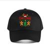 Christmas Cousin Crew Gingerbread Tree Santa Hat Baseball Cap Fashion Unisex Sunhat Womens Outdoor Sports