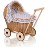 Sweet Baby Wicker Doll Stroller