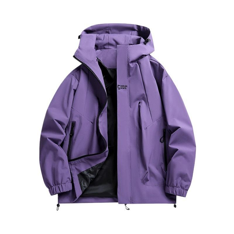 New Windproof and Waterproof Jacket for Men and Women Loose Single Outdoor Leisure Mountaineering Jacket
