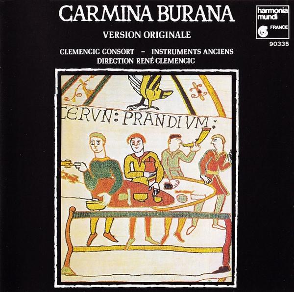 

CD CLEMENCIC CONSORT - Carmina Burana HMC90335 harmonia mundi US Classical Used