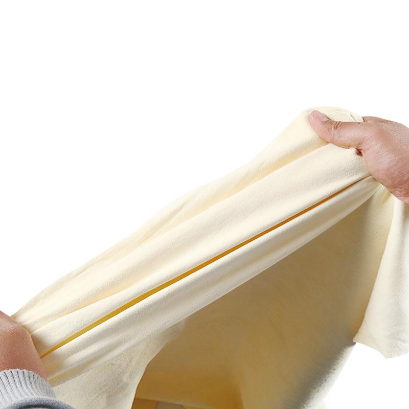 Paño de limpieza natural para el cuidado del automóvil, gamuza auténtica, ultra absorbente, toallas rápidas para lavar accesorios, piel de oveja natural, secado rápido