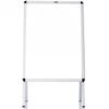 Deli 8790 Vertical Poster Frame Whiteboard
