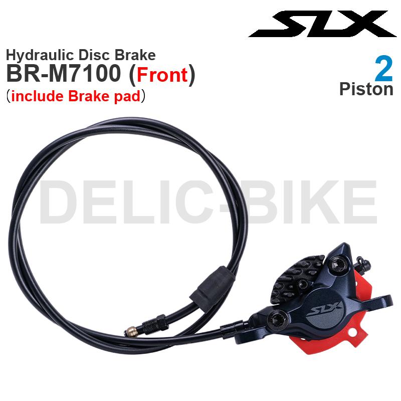 SHIMANO SLX M7100 Hydraulic Brake BL-M7100 Lever BR-M7100 BR-M7120 Brake for MTB Bike Original parts BR-M7100 Front850
