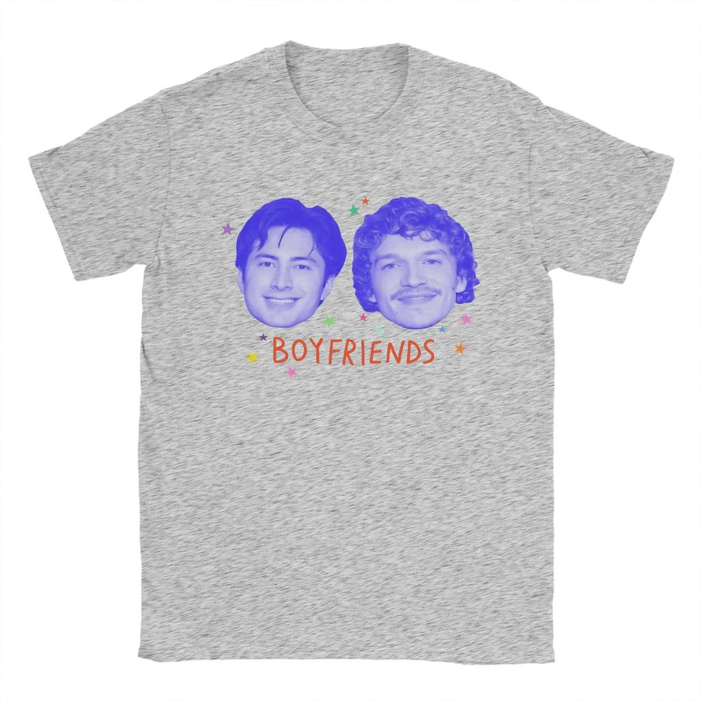 Hollanov Boyfriends Cotton TShirt for Adult Summer Heated Rivalry Y2K Casual T Shirts Women Unisex ONeck Hip Hop Tees Pattern Tops
