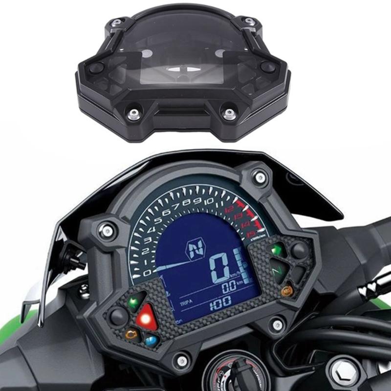 Universal Motorcycle Gauge Protector Housing Shockproof Speedometer Tachometer Cover Suitable for Z400 Z650 Z900 Bikes