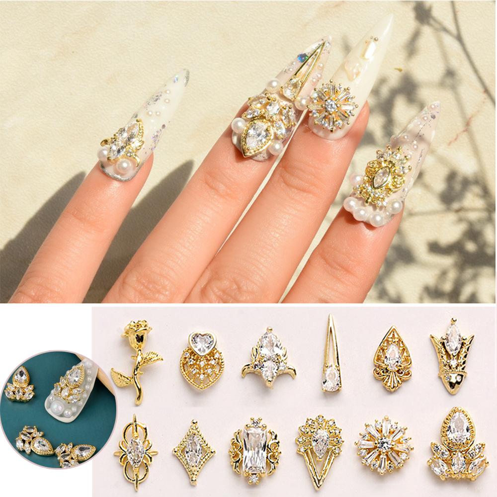 

Цветок Алмаз 3D Стразы для ногтей DIY Украшения для дизайна ногтей Камни для дизайна ногтей Кристалл Кулон-цепочка